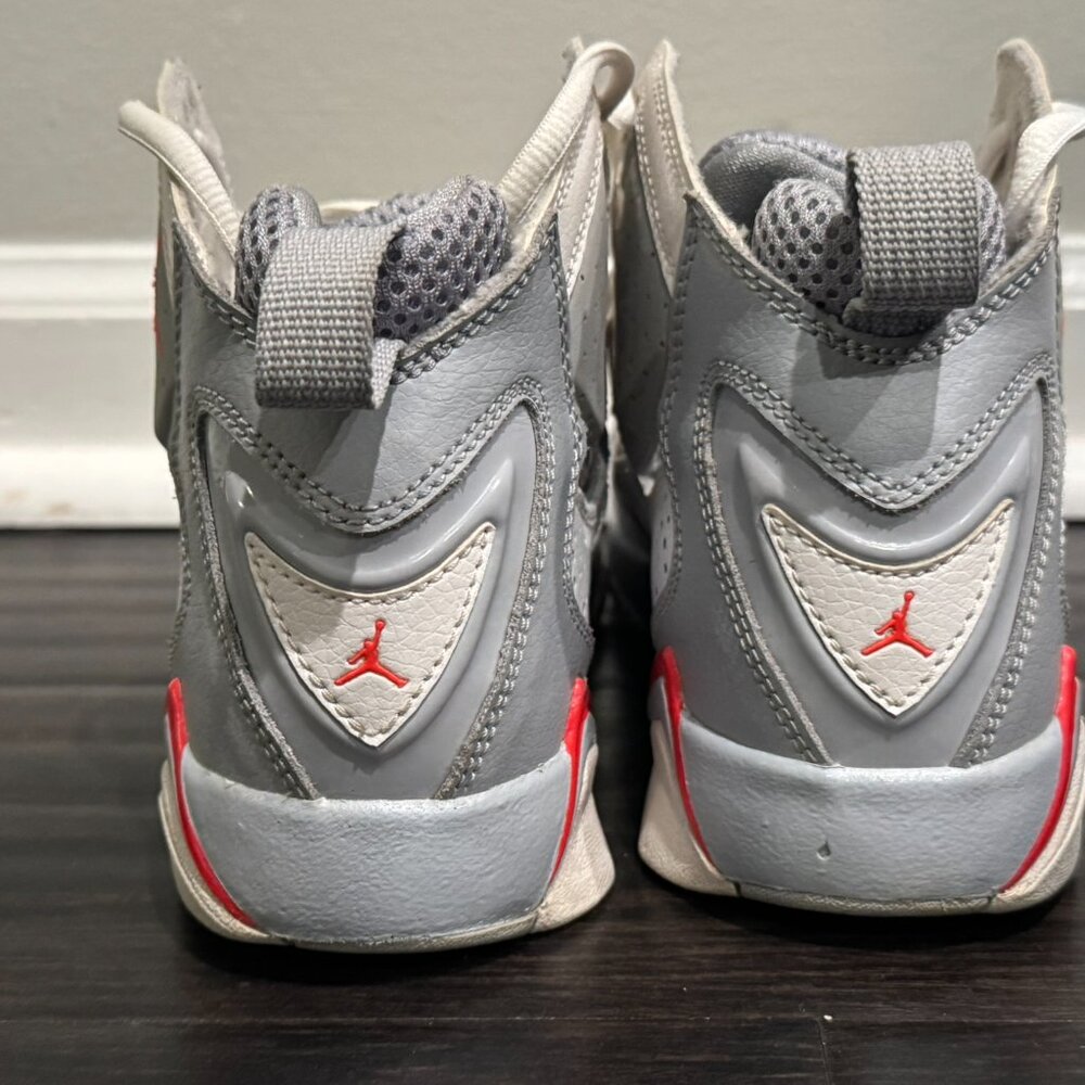 Air Jordan 7 - White / Gray (Size 4Y) - Picture 3 of 4